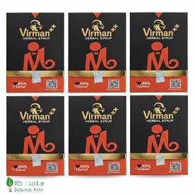 شربت تقویت نعوظ ویرمان طلایی++(پک ۶ عددی)